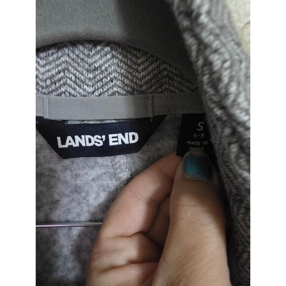 Women's Lands' End Polyester Coat Size Small - Picture 2 of 4